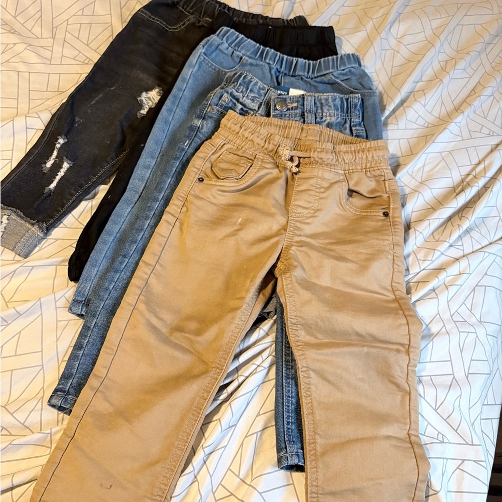 Old Navy Kids Jeans - Black, Blue, Tan
